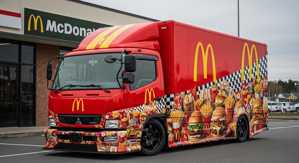 マクドナルド三菱ふそうトラック