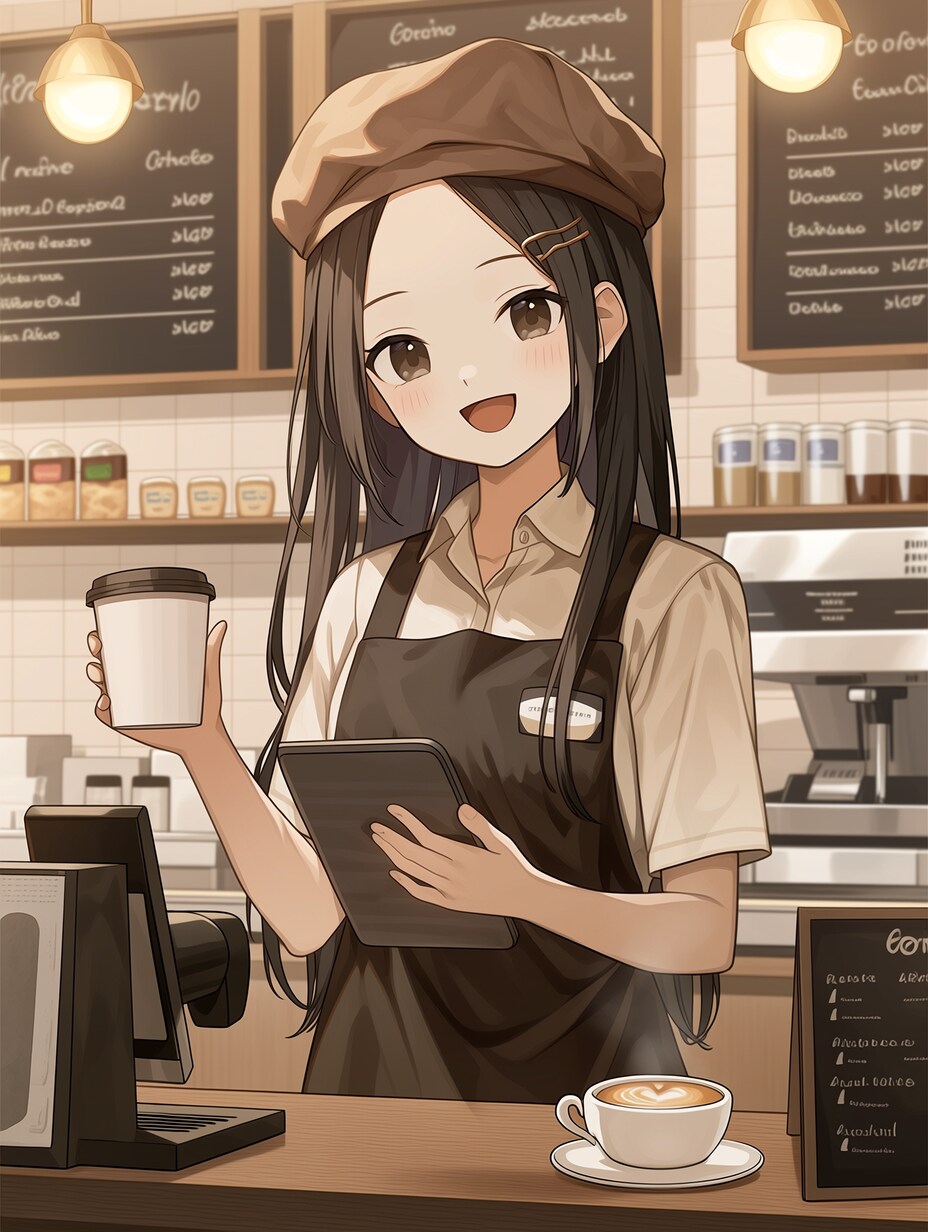 カフェのお姉さん☕✨149 | の人気AIイラスト・グラビア