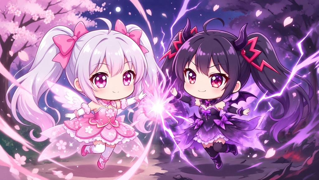 ルミ姫VSヴェル妃