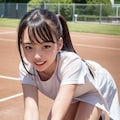 テニス部の彼女 6枚目