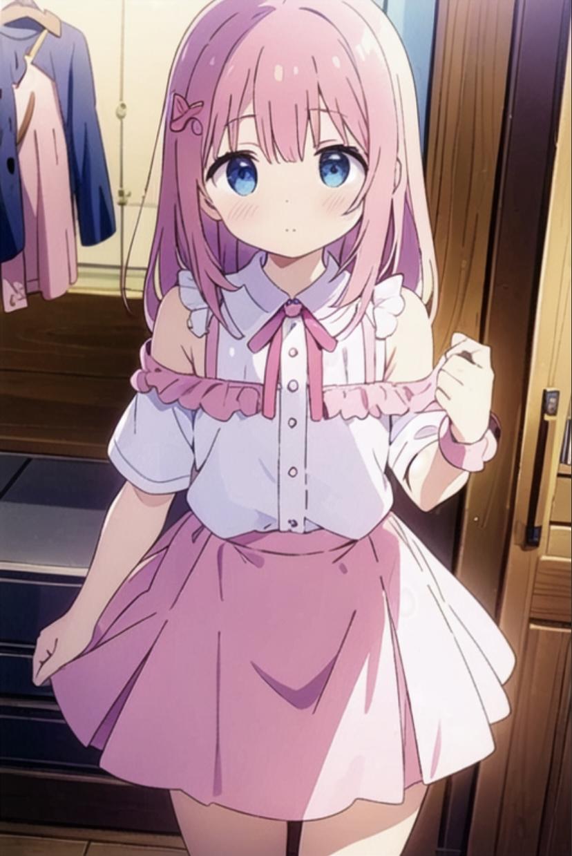 ピンクヘアー5☆