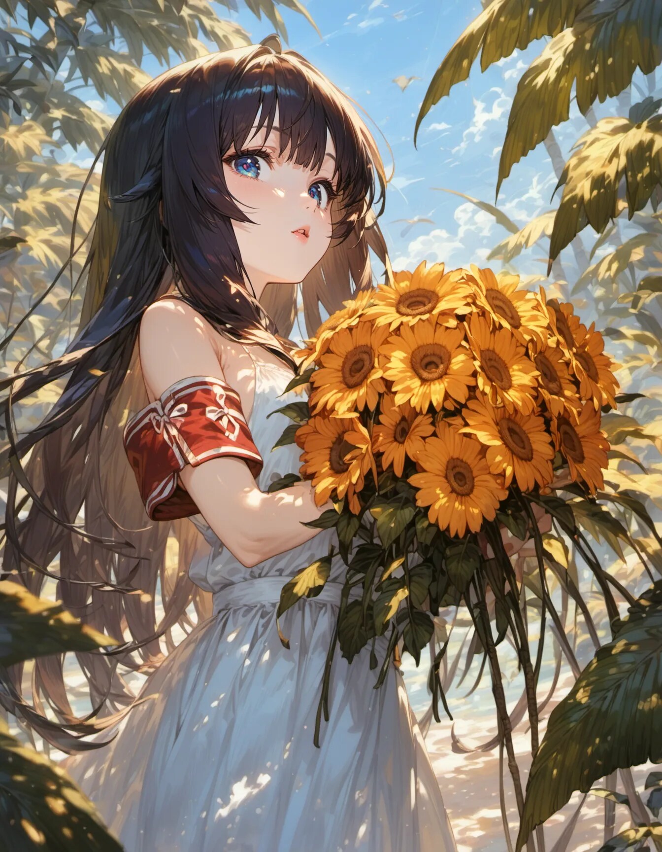 Tropical Wind and Quiet Eyes | の人気AIイラスト・グラビア