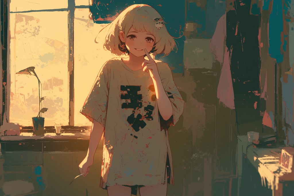 マッシュカットの子✨104