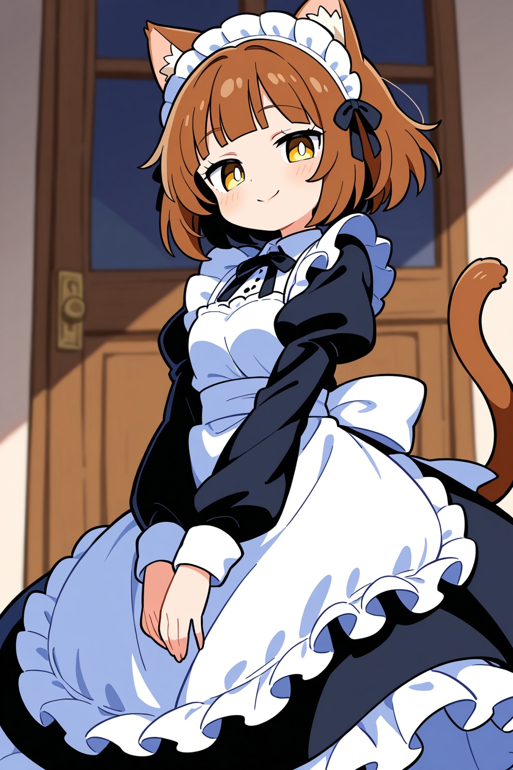 猫耳メイド | の人気AIイラスト・グラビア