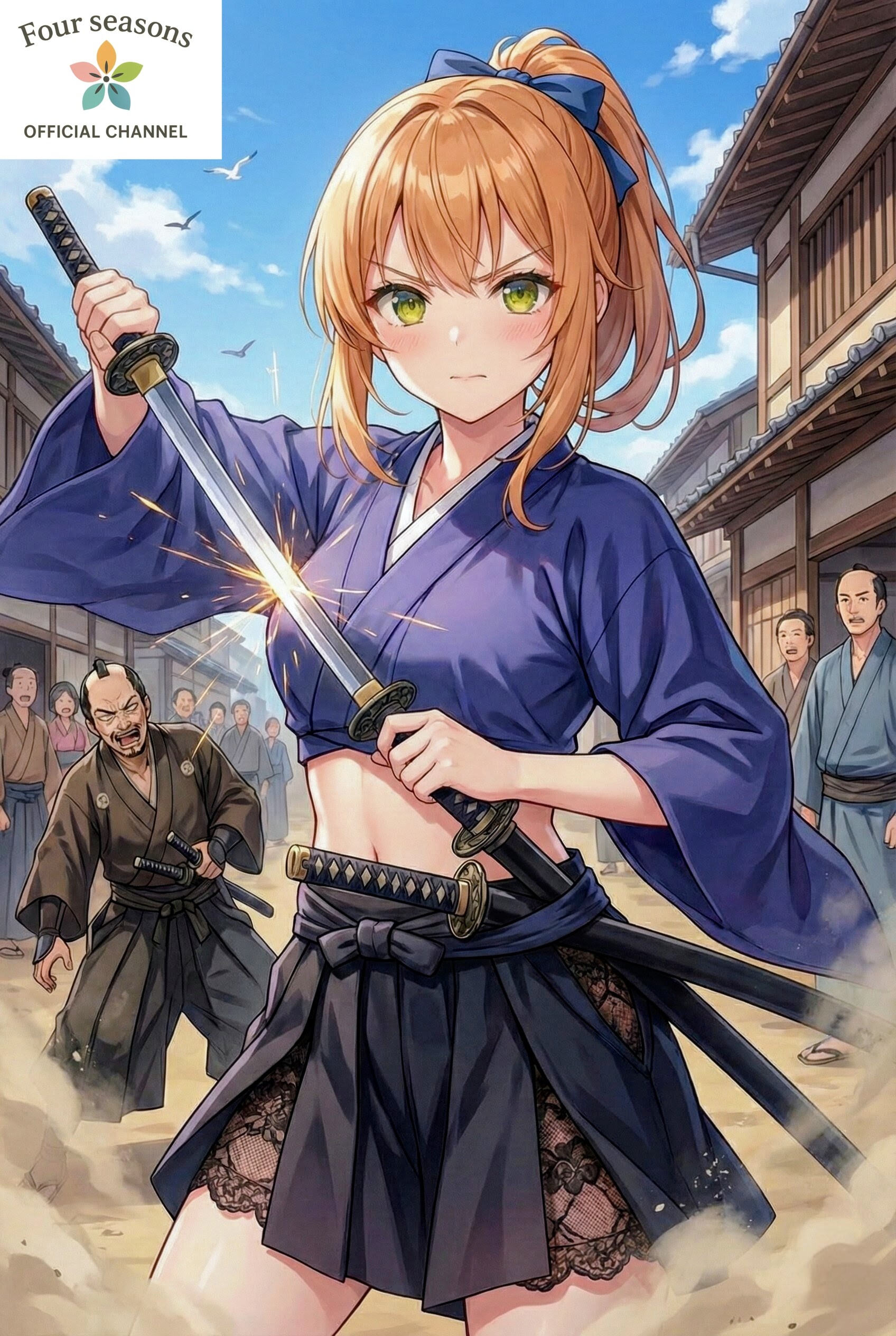 ヘソ出し侍アキナ