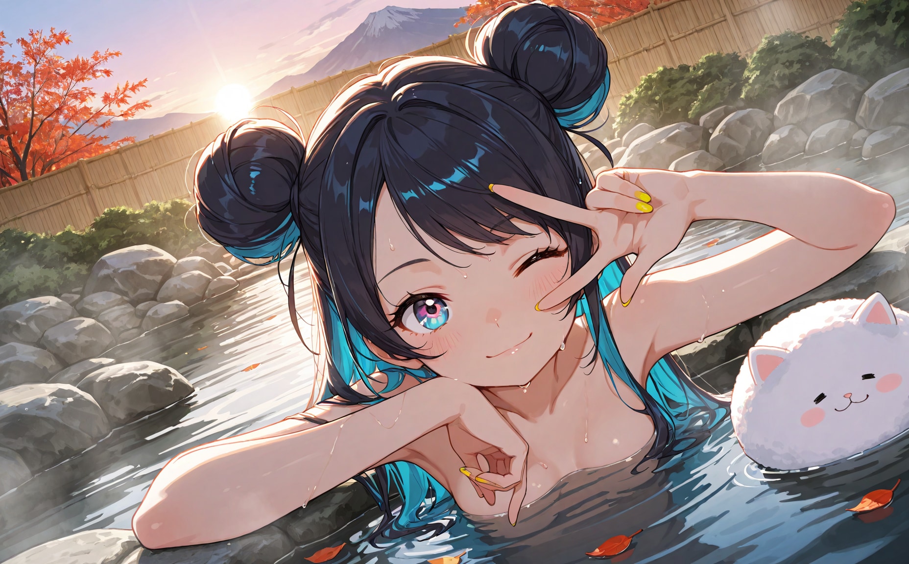 温泉最高ーーーぅ