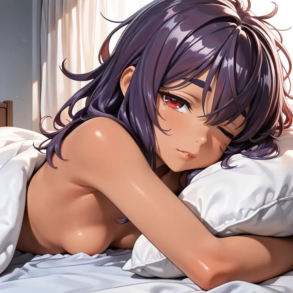 寝起きのアノ子