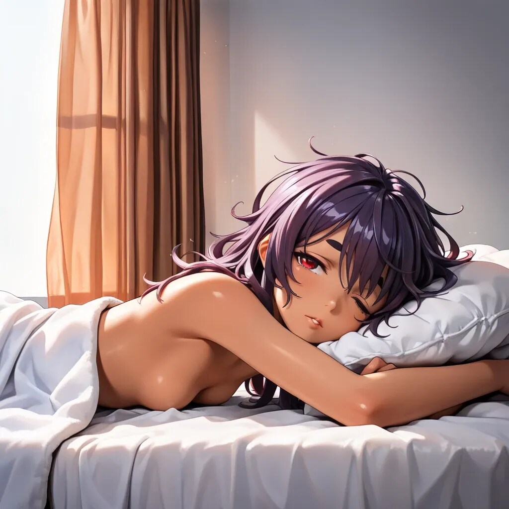 寝起きのアノ子