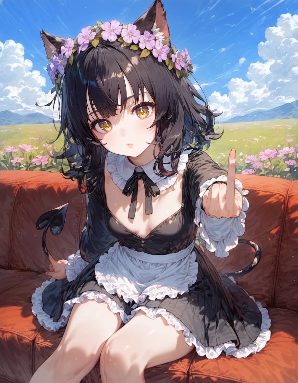 A Defiant Bloom in Open Fields