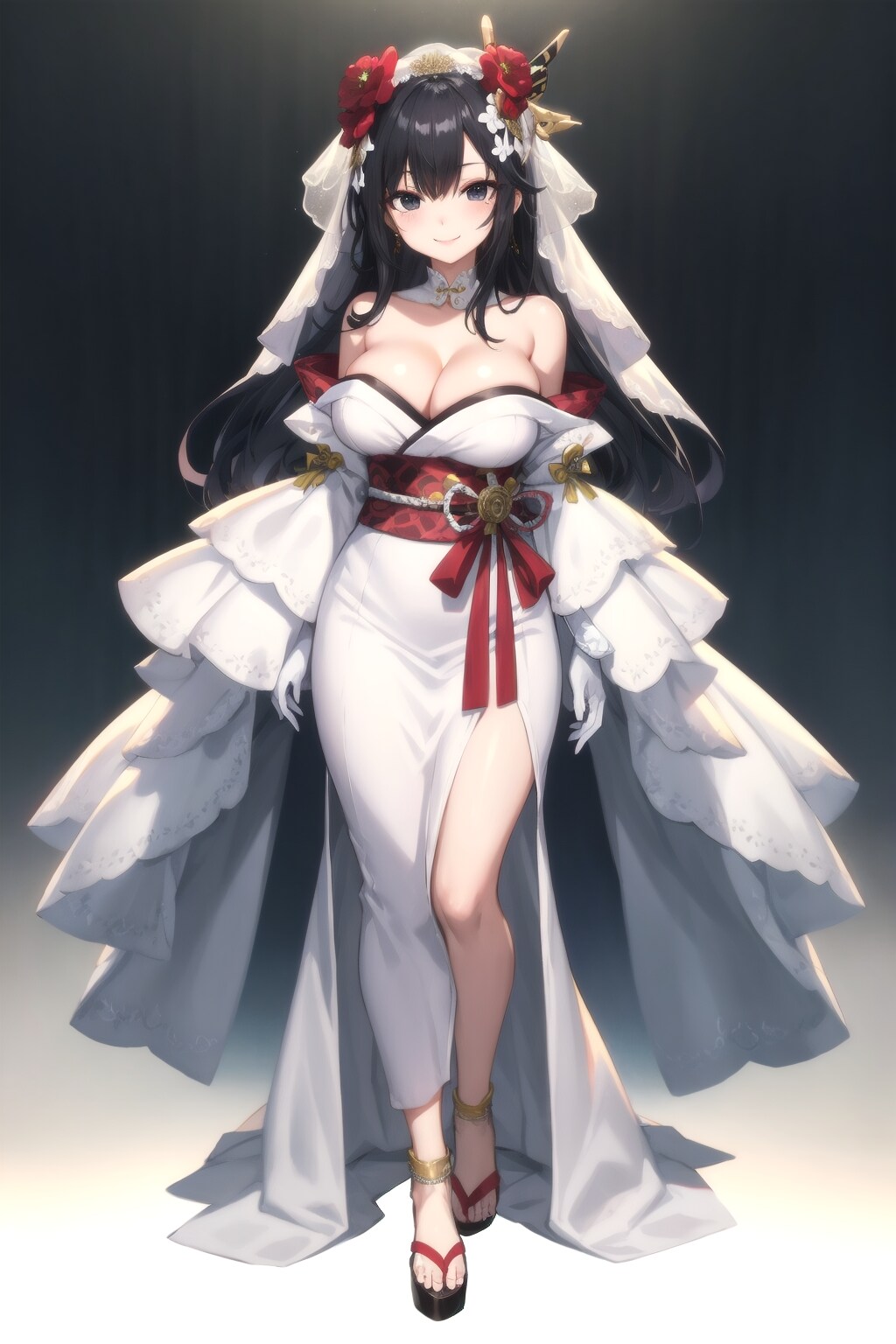 和風ジューンブライド