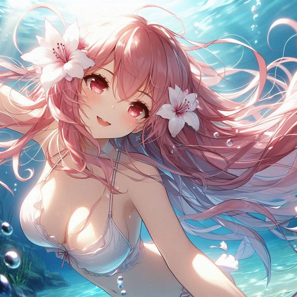 DALLEで水中散歩