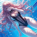 DALLEで水中散歩 8枚目