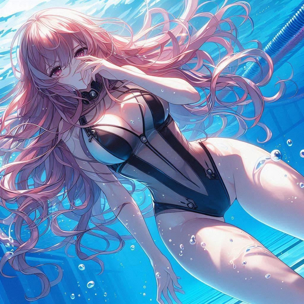 DALLEで水中散歩