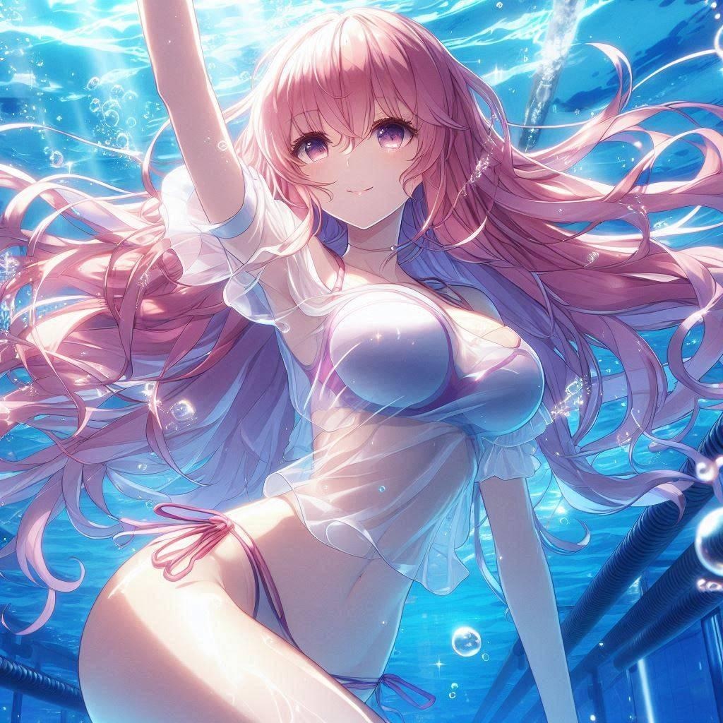 DALLEで水中散歩
