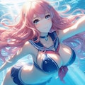 DALLEで水中散歩 6枚目