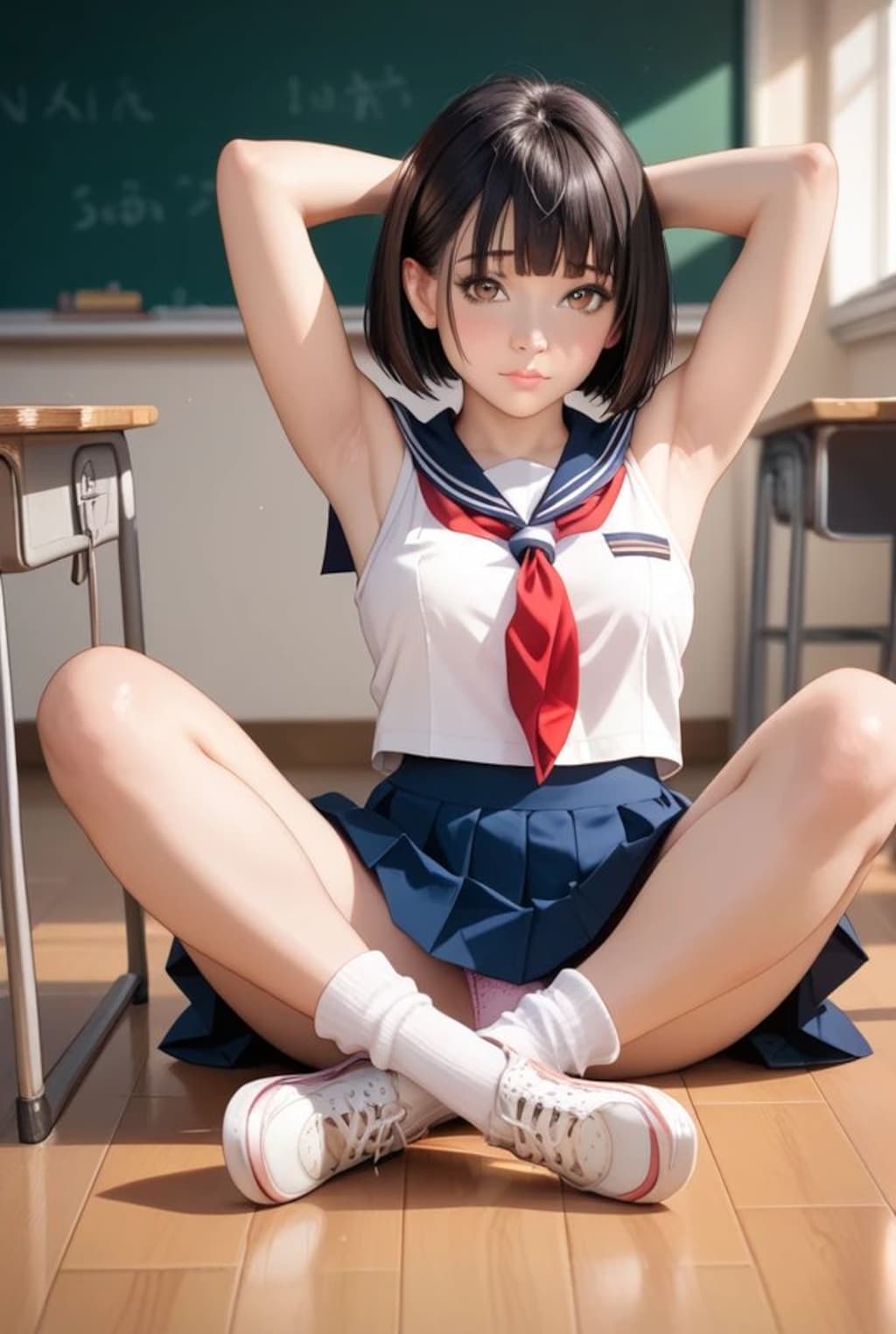 例のありえない（けどよくある）セーラー服