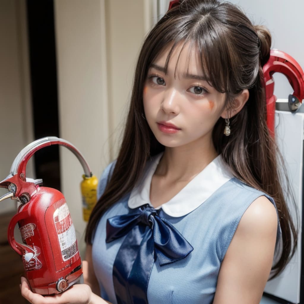 消火器屋の看板娘