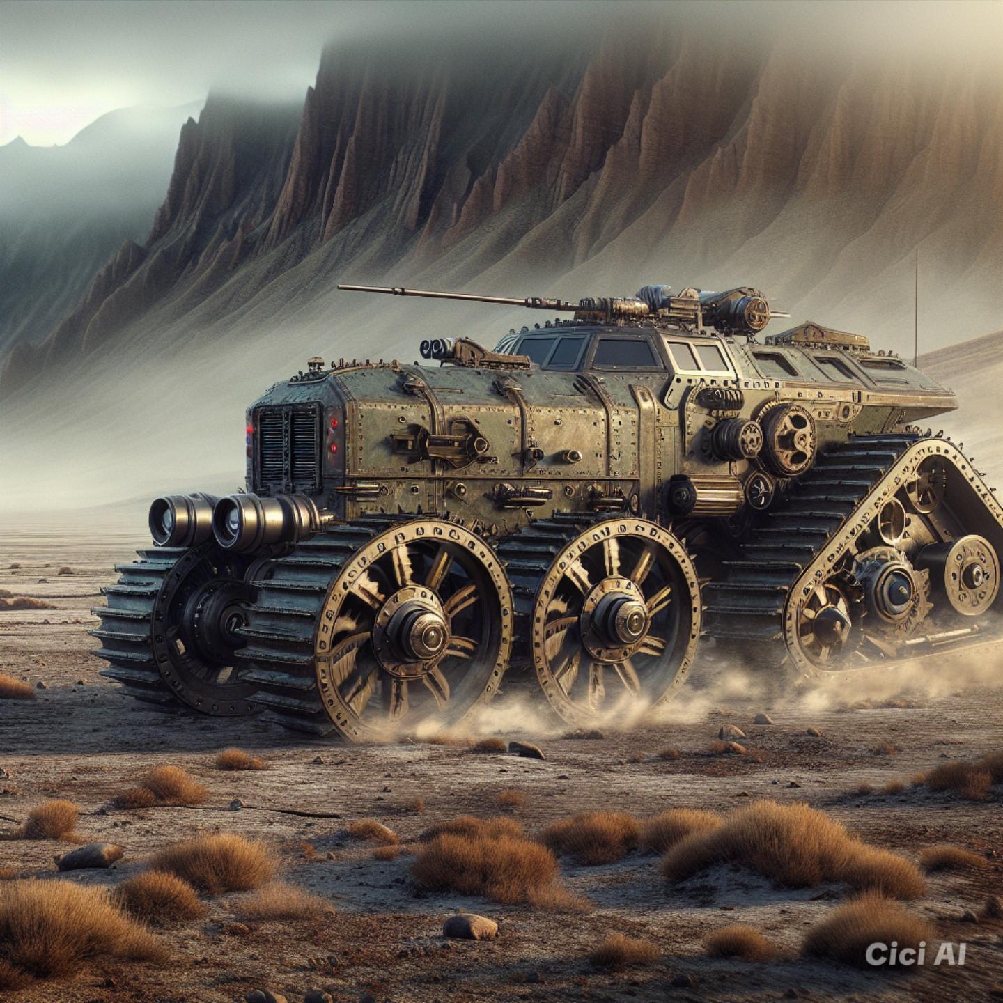 GC戦 装甲車 | の人気AIイラスト・グラビア