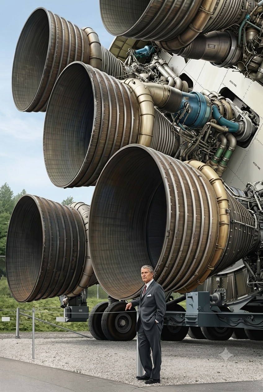 F-1ロケットエンジンとフォン・ブラウン