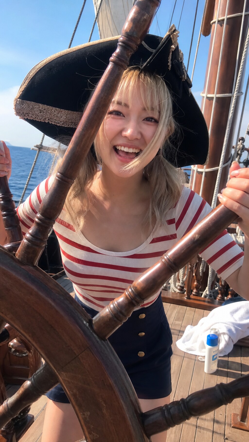She Laughs Against the Wind