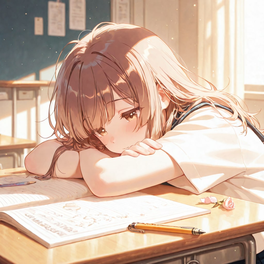 居残り勉強 | の人気AIイラスト・グラビア