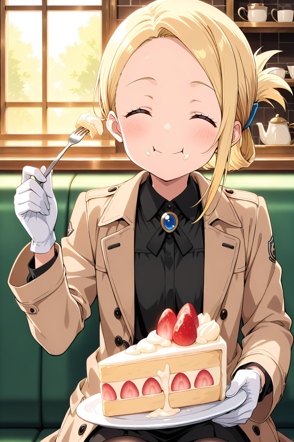 ノア・リードちゃん　ご褒美のスイーツ | の人気AIイラスト・グラビア