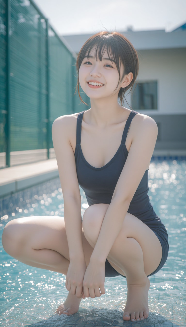 プールサイド