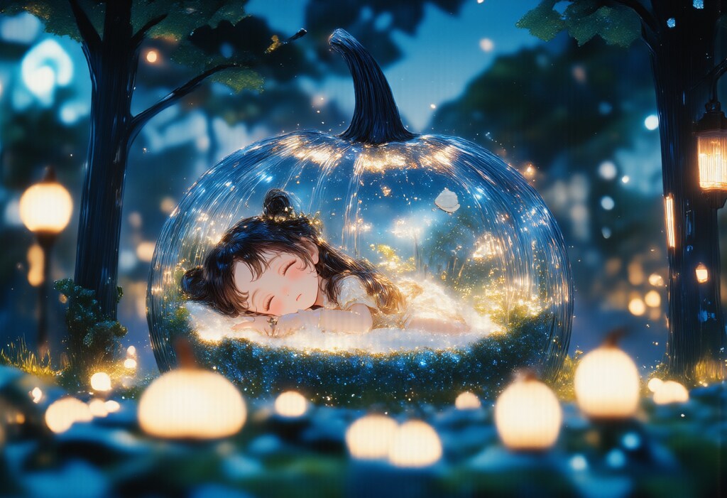 かぼちゃの寝室