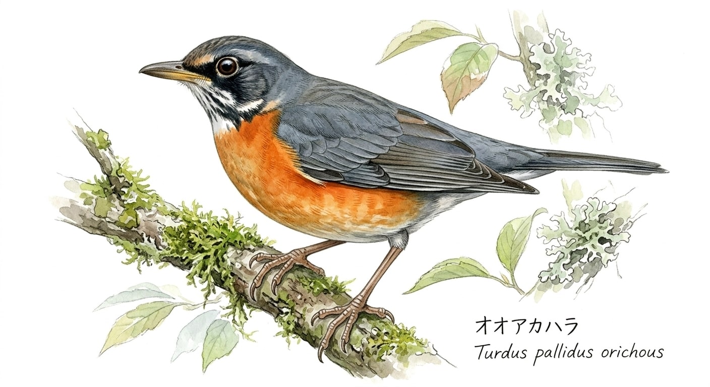 鳥(水彩画)(Gemini)(115) | の人気AIイラスト・グラビア