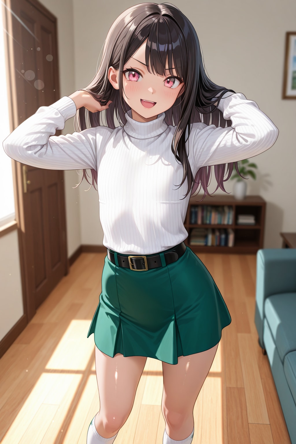 「どう？　ちょっと大人っぽく見えるでしょ？」