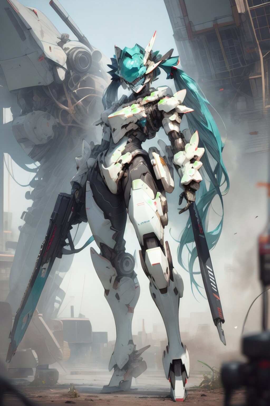 初音ミク型ロボット 十二戦乙女 ～The Twelve Valkyrie～