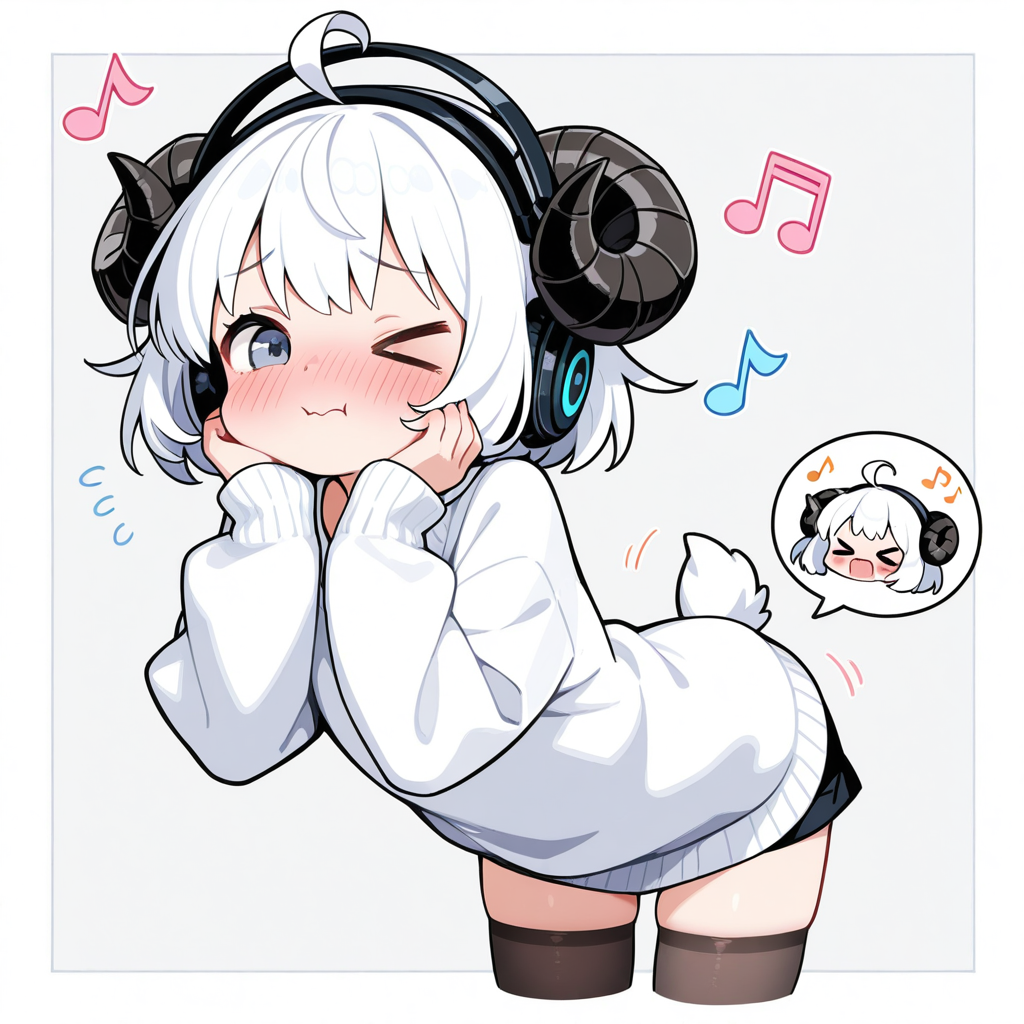 音楽には癒されるんですが、ヘッドフォンだと耳が痛いですぅ！！