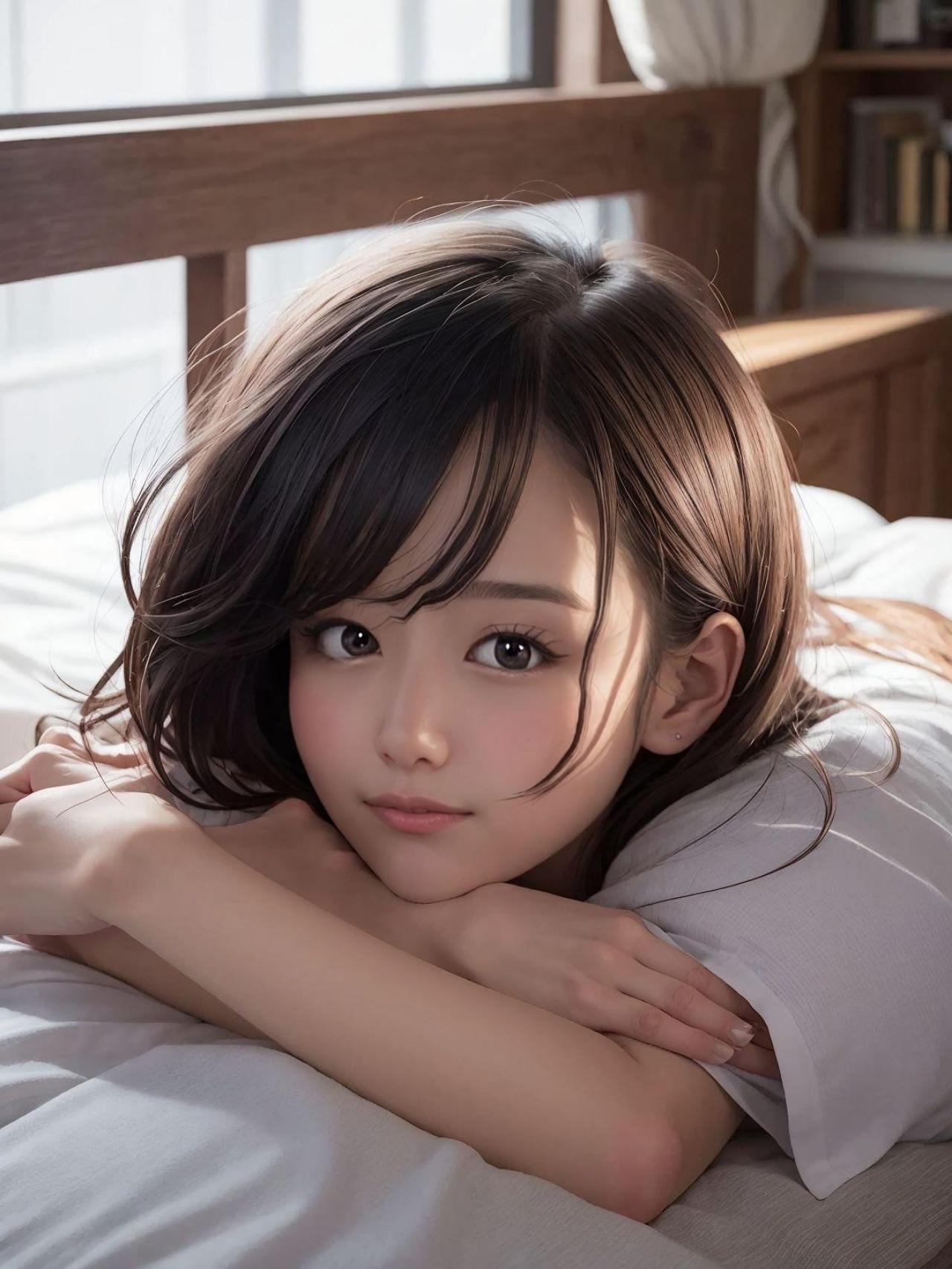 寝顔見てた😳