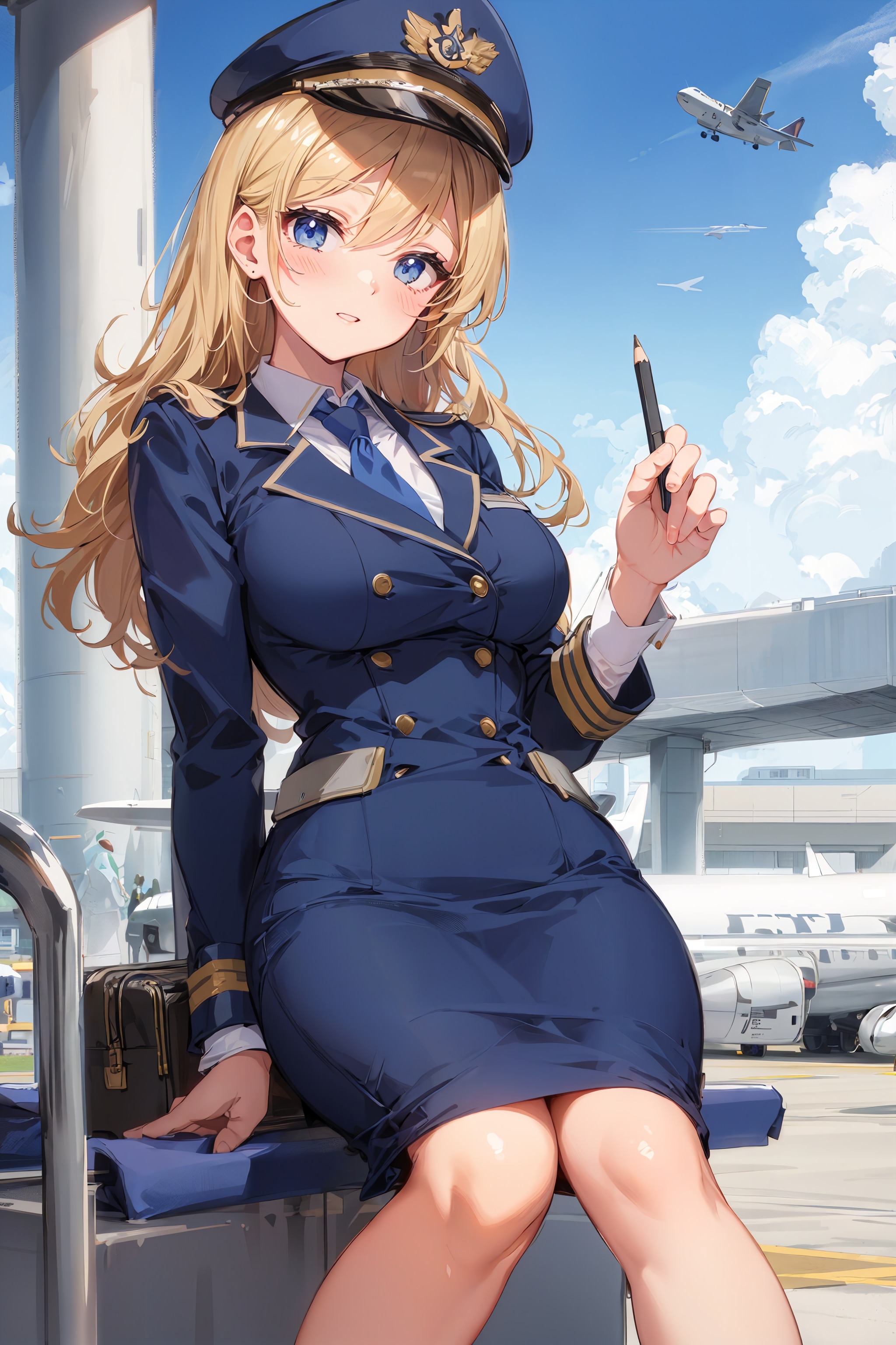 次のフライトの機長は君？
