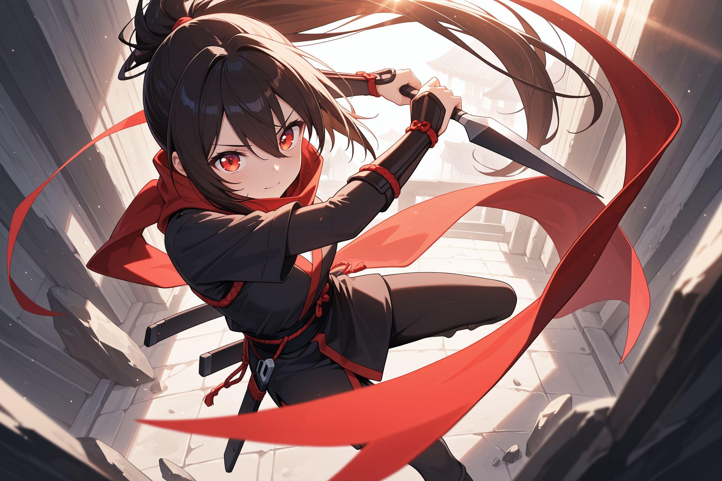 異世界の女忍者さん | の人気AIイラスト・グラビア