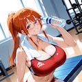 【今日の腹筋】ひと休み、水分補給！ 6枚目