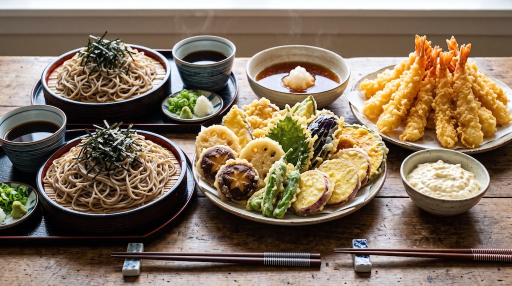 摩訶不思議食堂の野菜の天麩羅膳