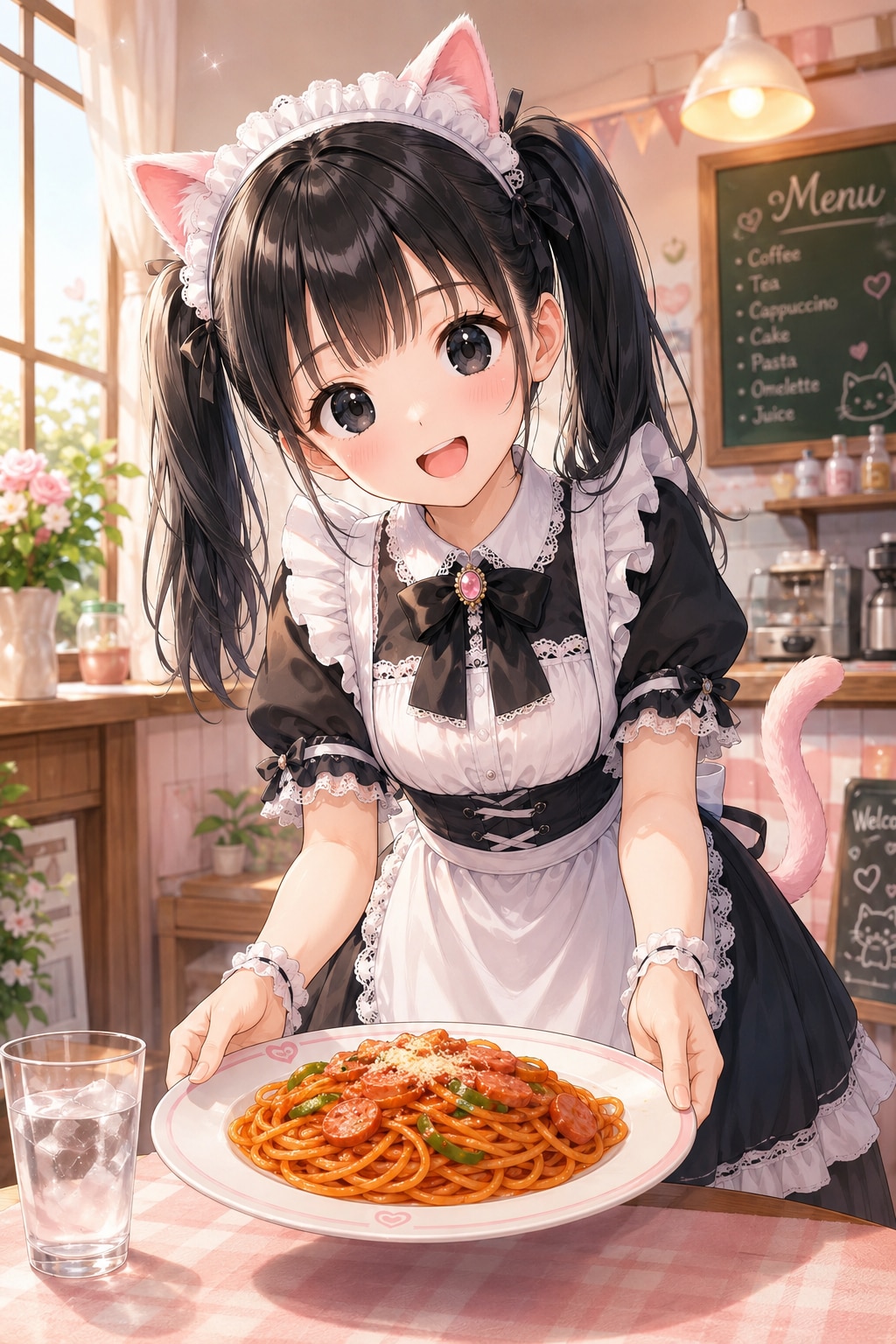 今日は世界猫の日です🐾　お待たせしました、ご主人様💖