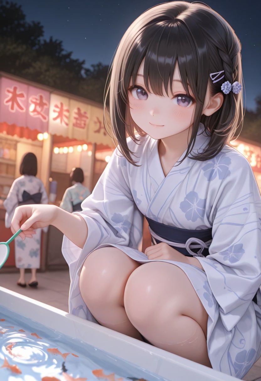 金魚すくい