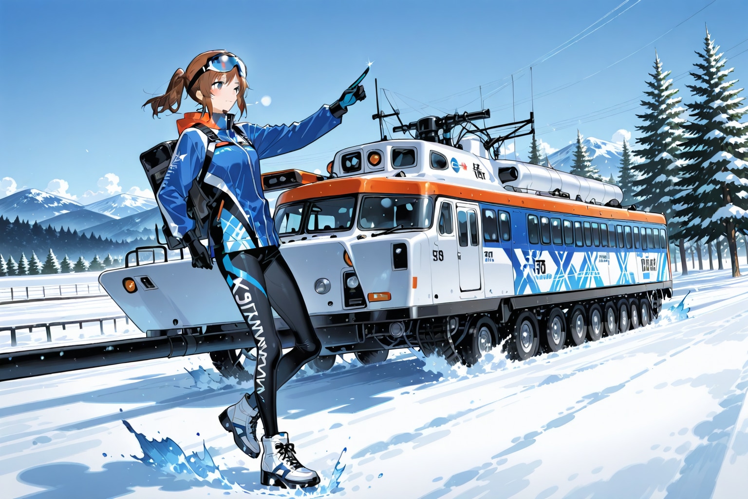 No.92 続 全日本スキー連盟設立の日 | の人気AIイラスト・グラビア