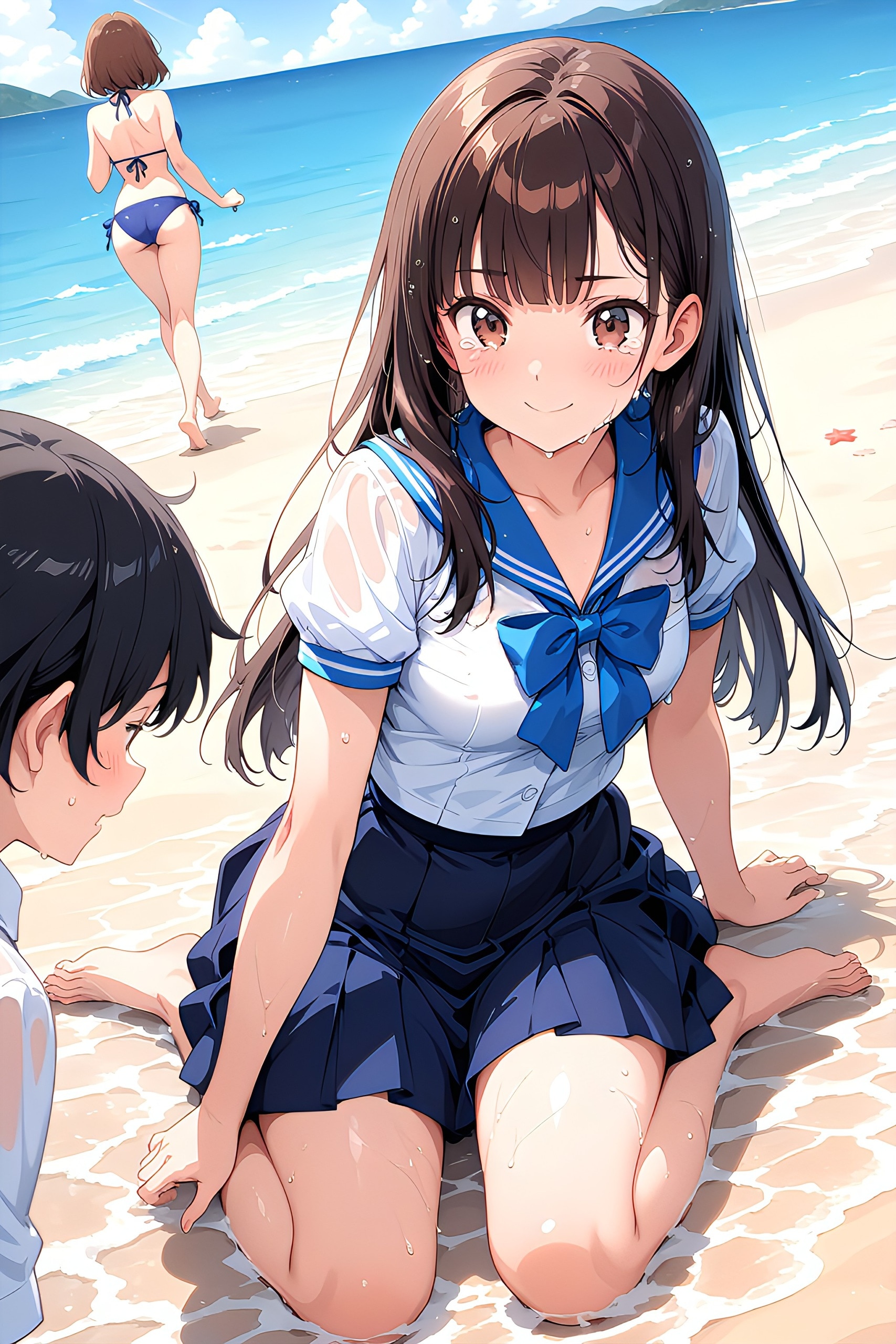 水遊び