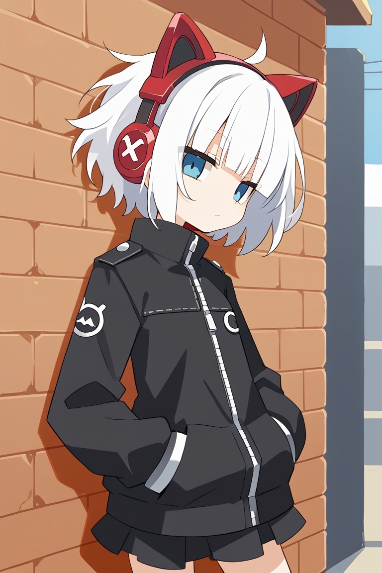 ロックな猫耳ヘッドホン女子 | の人気AIイラスト・グラビア