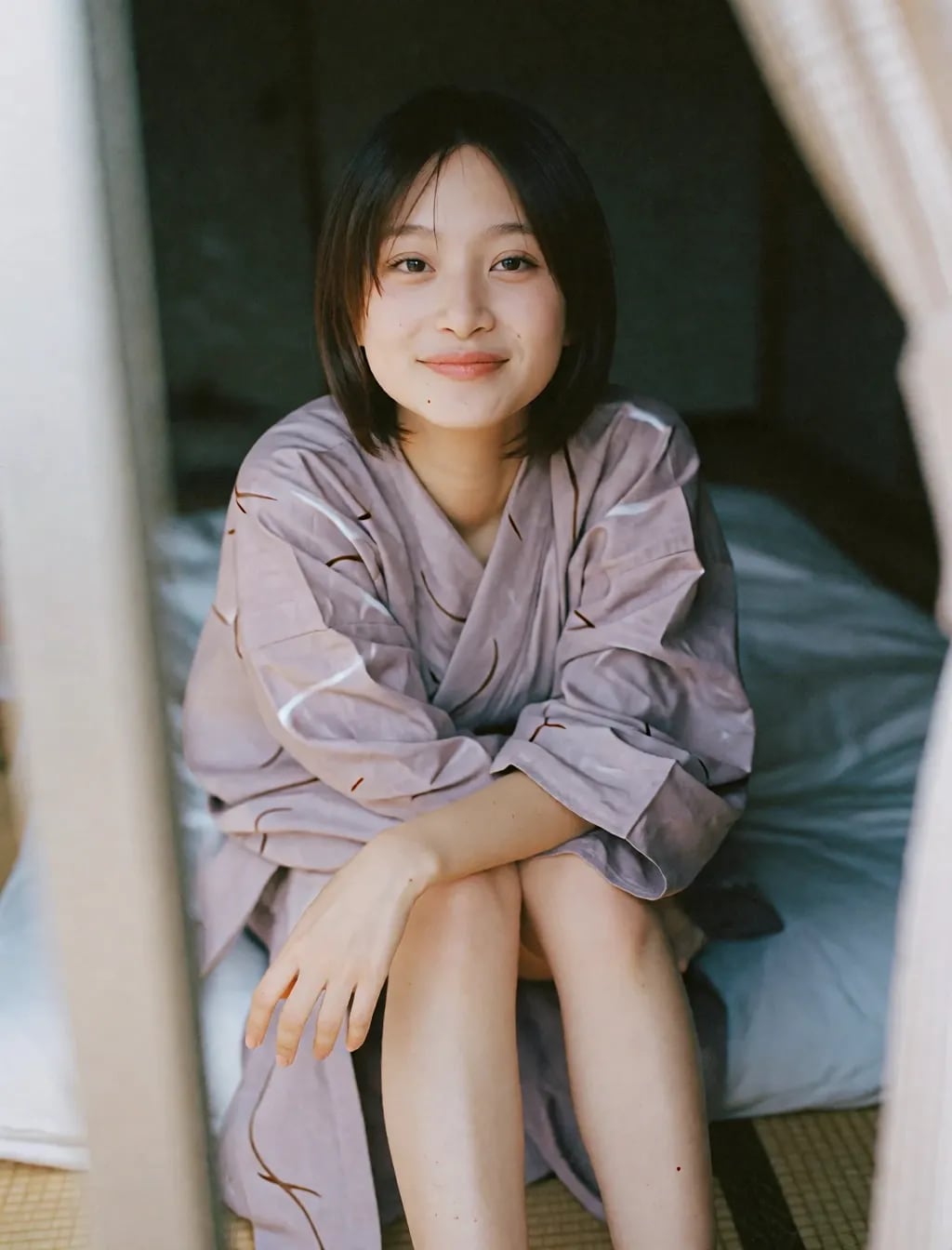 普通の子の浴衣