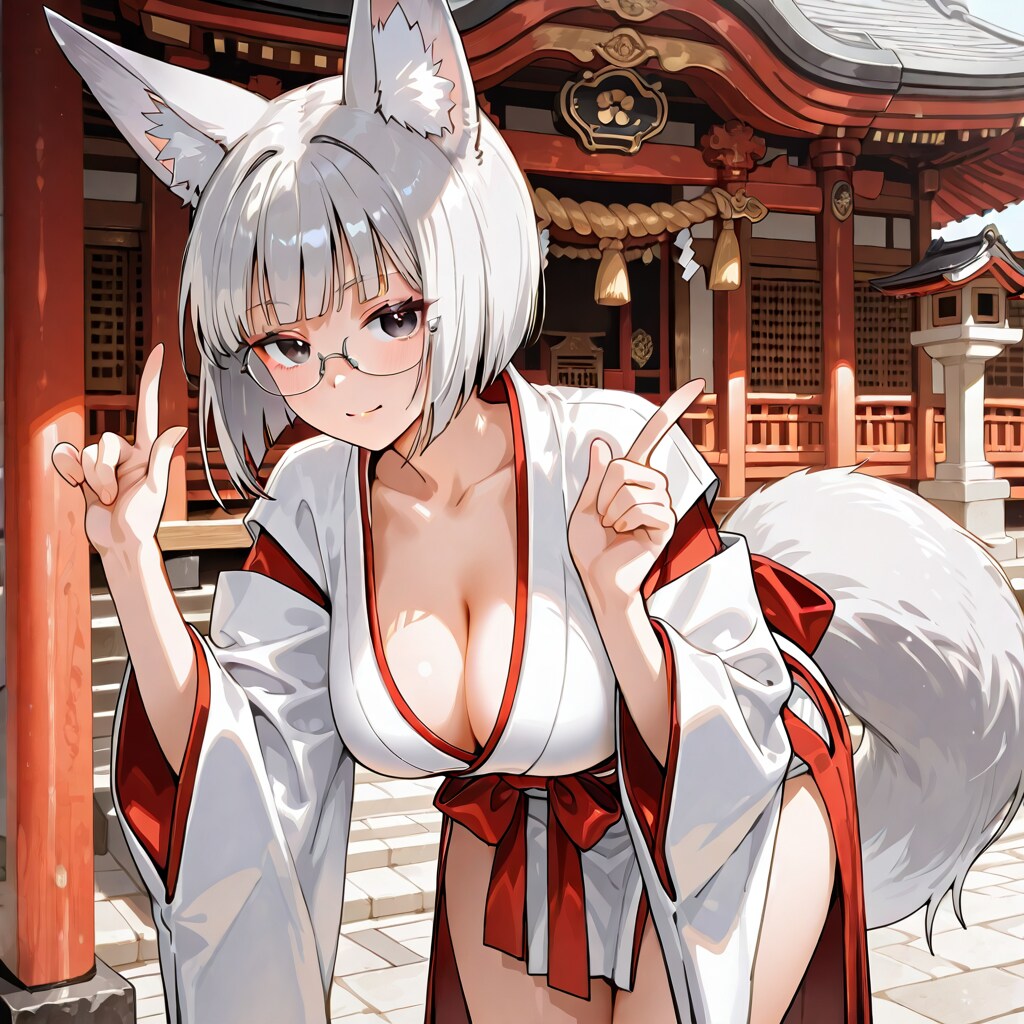 狐巫女にとって君は赤子