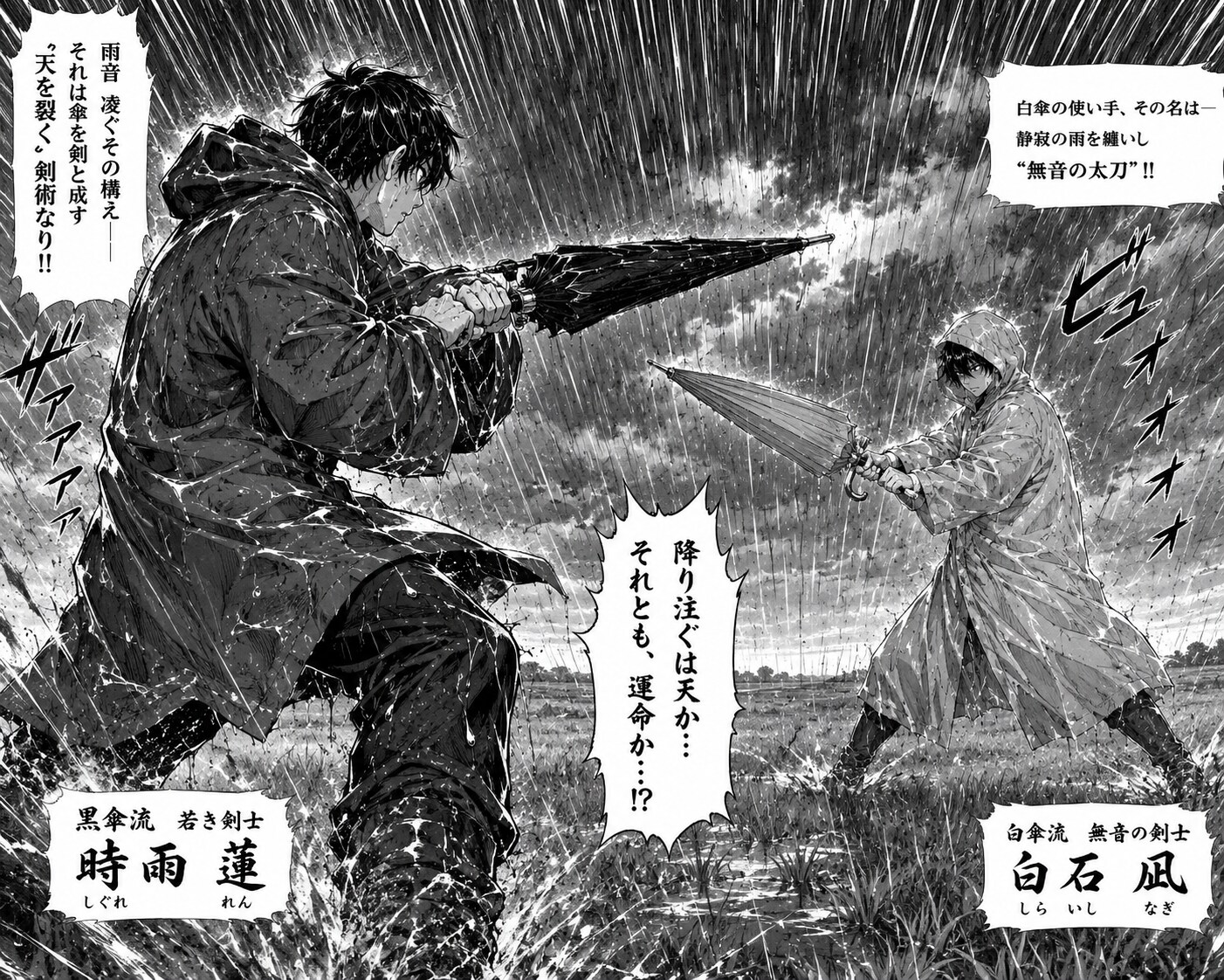 umbrella duel