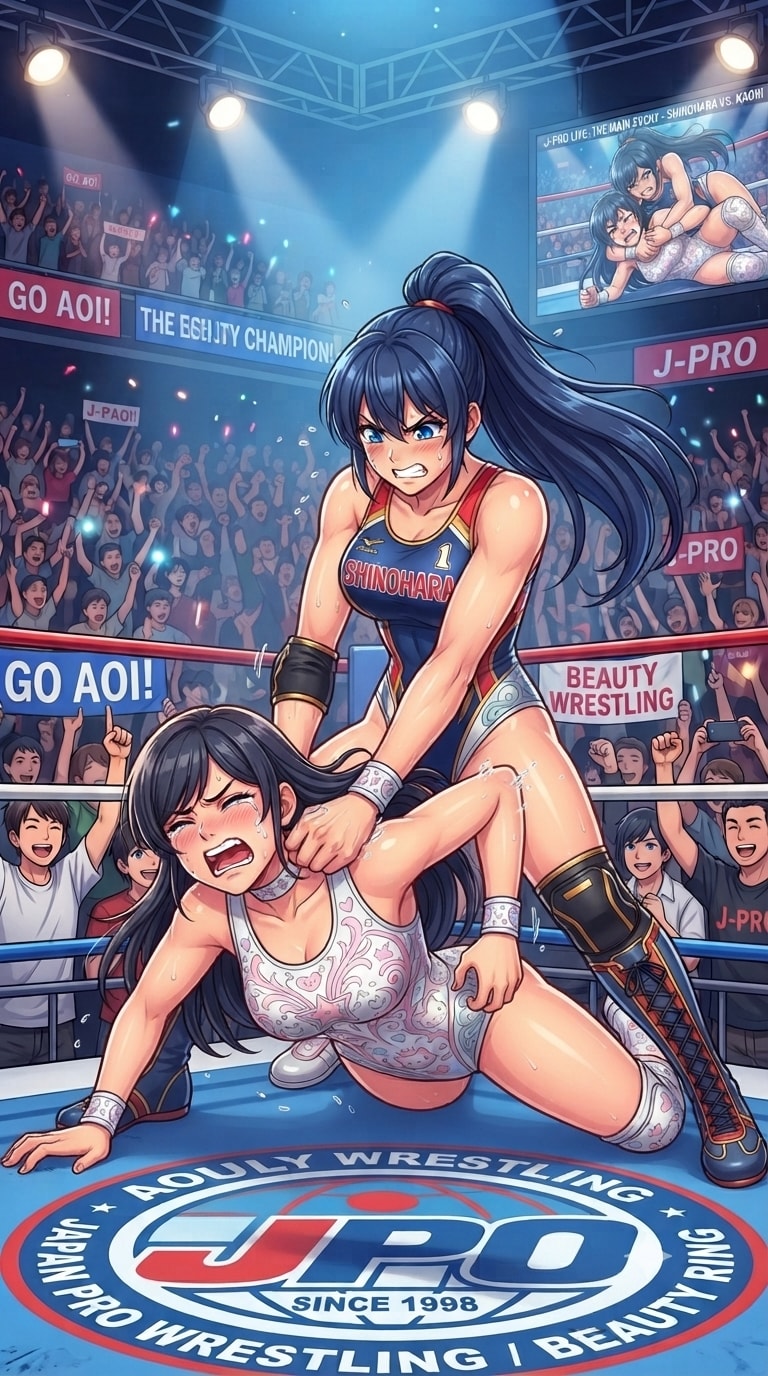 一コマ試合レスラーちゃん！