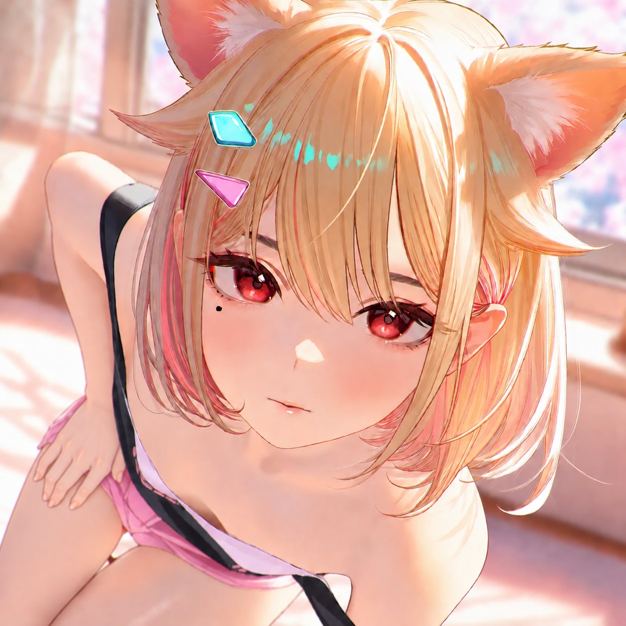 なぁあにぃ～　なんか付いてる？