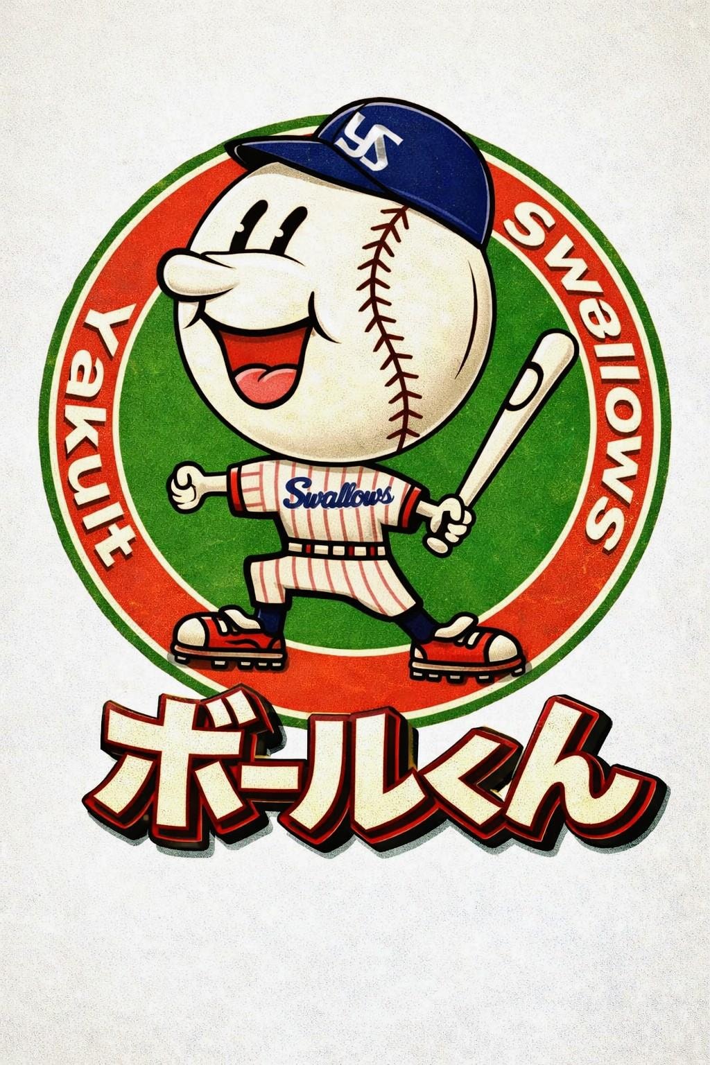 リアル懐かしプロ野球マスコット【ヤクルトスワローズ】