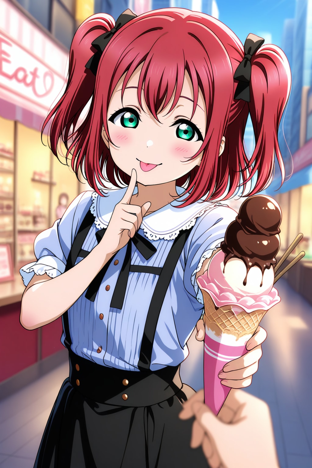 チョコミント(じゃないが失敗)よりもあなた🍨❤️