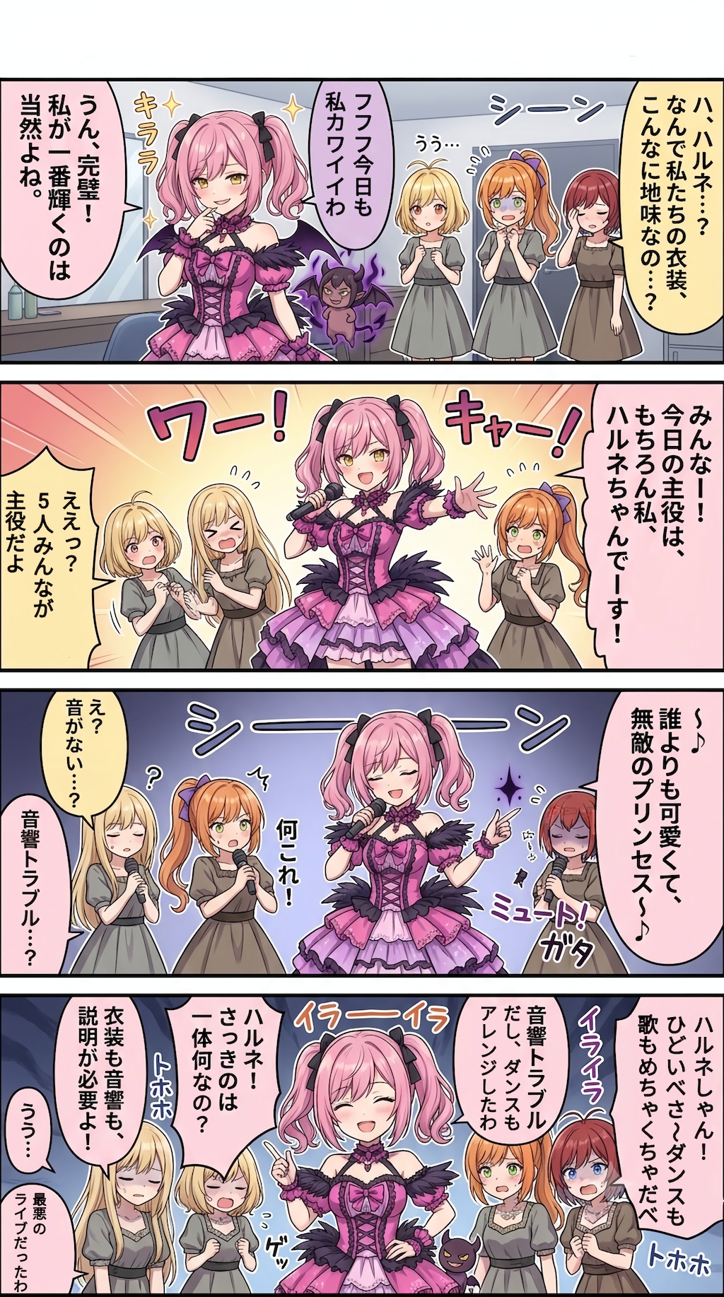 【66666いいね記念】悪魔に取り憑かれた？ハルネ